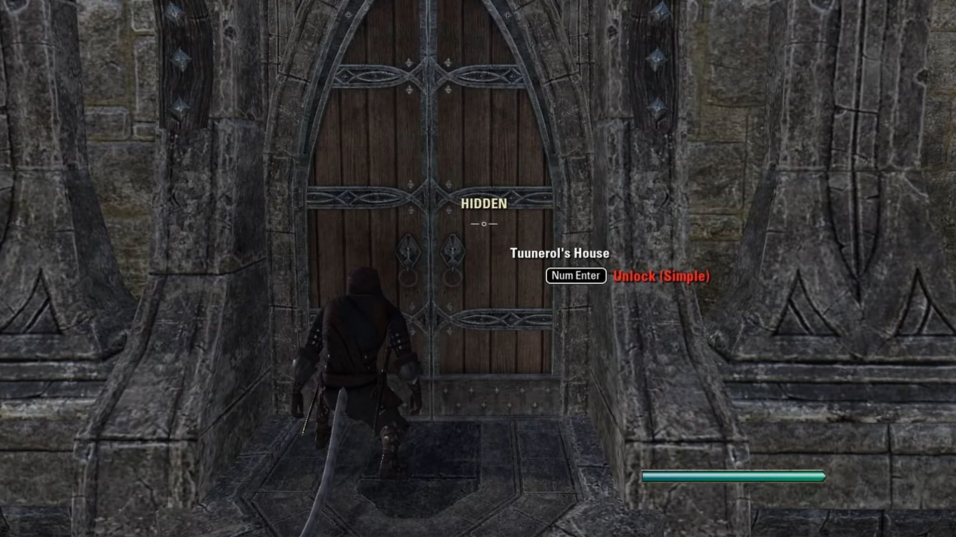 You will encounter locked doors that can be lockpicked (Image via Bethesda)